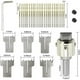 thumbnail image 5 of Juego de 30 brocas para anillos, hojas de 16-21 mm, broca para anillos de madera, herramienta para hacer anillos de madera, broca para cuentas de madera de acero, 5 of 5