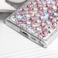 thumbnail image 4 of Compatible with Galaxy S23 Ultra Bling Diamond Case for Women Girls Girly Glitter Shiny 3D Crystal Rhinestone Case Fashion Luxury Double Color Sparkly Gemstone Soft TPU Cover, 4 of 6