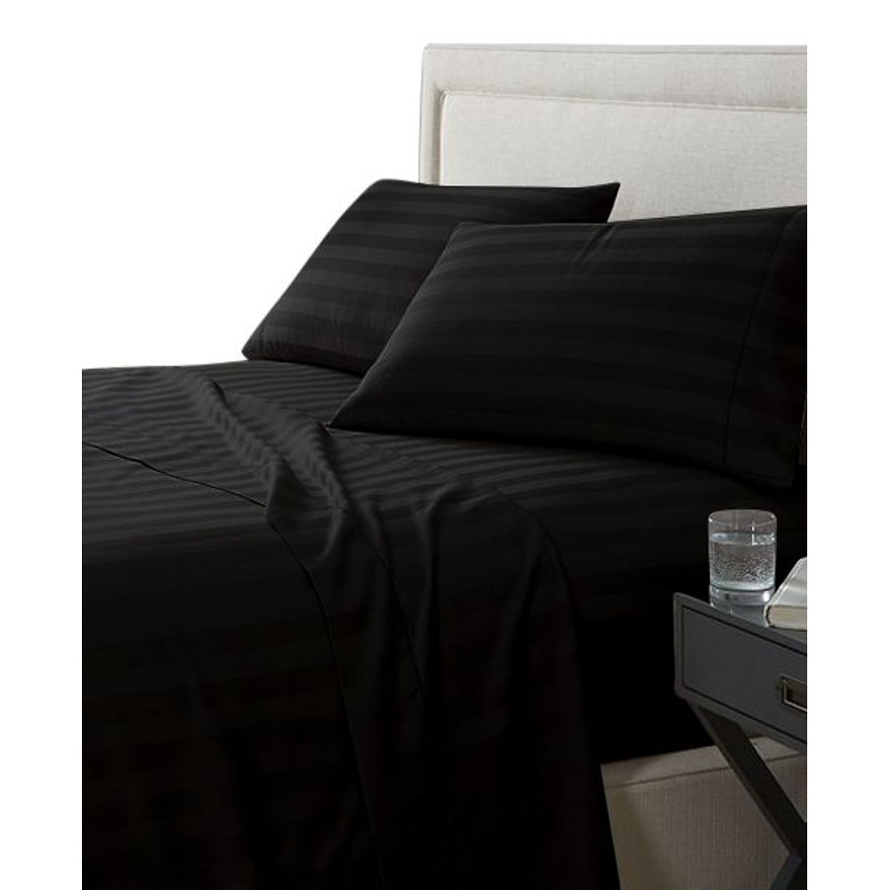 1800 Series Brushed Microfiber 4pc Attached Waterbed Sheet King Size