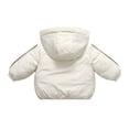 thumbnail image 6 of Esaierr Baby Kids Boys Girls down Cotton Jacket Winter Padded Coats Turtleneck Hooded Jacket Zipper Pocket Tops Warm Snowsuit Unisex Outerwear 1-7 Years, 6 of 6