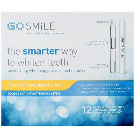 Go Smile Double Action Whitening System 6-day Kit, 12