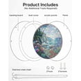 thumbnail image 5 of Acrylic Jigsaw Puzzle Suncatcher, Suncatcher Puzzle, 83 Pieces Acrylic Puzzle Window Hanging, Colorful Stained Glass Acrylic Sun Catcher Decor, for Women Mom, 5 of 8
