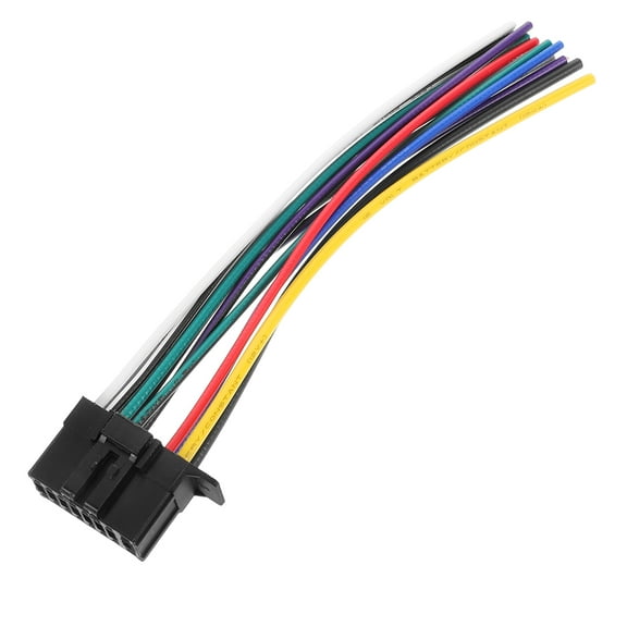 HOMEMAXS Car Audio Power Wire Radio Wiring Harness Adapter Compatible for Pioneer Models CD Players Audio Wire Harness DVD Power Plug Adapter