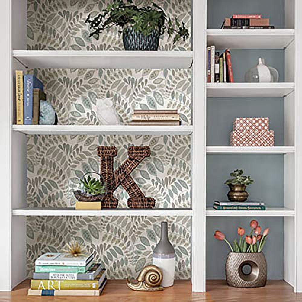 NuWallpaper Gustavus Vinyl Peel And Stick Wallpaper, 216-in by 20.5-in, 30.75 sq. ft.