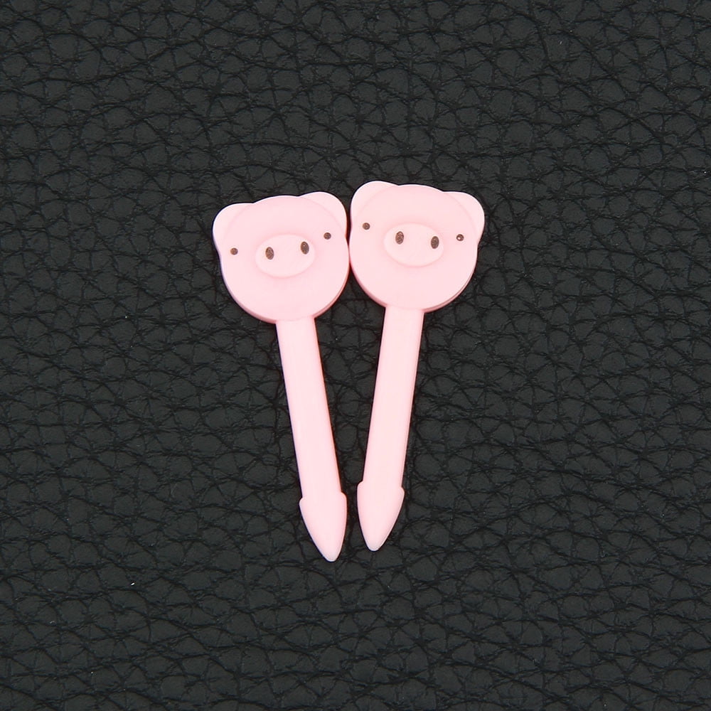 10PCS Animal Child Fruit Fork Creative Plastic Easy Decoration Fruit fork Cute