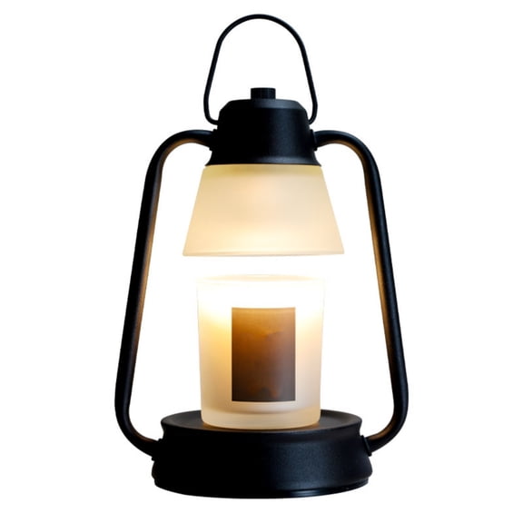Goowood Candle Warmer Lamp with Timer Dimmable Metal Wax Melt Warmer Vintage Top Down Lamp for Scented Candles Birthday Gifts for Women