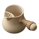 thumbnail image 1 of Tetera de cerámica con asa lateral, estufas portátiles, té hervido para hervir agua caliente, tetera para exteriores, hogar, Picnic, cocina , beige Soledad Tetera, 1 of 9