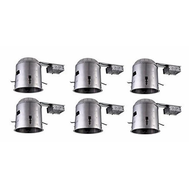 Elitco Lighting ICAT6R-T24LED-6PK Boîtier de Rénovation Icat de 6 Po - Pack de 6