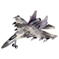 thumbnail image 1 of Milaget Maquette d'Avion Ensemble de Jeu avec Lumière et Son Objets de Collection Décor de Table Chasseur Moulé sous Pression à Rétrofriction Chasseur à Réaction pour Cadeau de Noël Jouet pour Enfants Su 35 Brun, 1 of 9