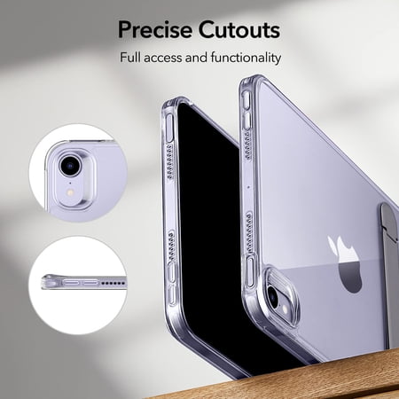 ESR iPad mini7 ケース (A17 Pro、2024) iPad mini 第7/6世代 スタンド付きケース (2024/2021) 3スタンドモード スリムで軽量落下防止 Pencil Pro/USB-C対応