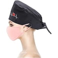 thumbnail image 3 of Lroveb Nurse Scrub Caps for Women Fashion Printed Button Work Hat Casual Unisex Cap Hat, 3 of 3