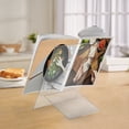thumbnail image 4 of Fiudx Liquidación de ofertas flash Soporte de acrílico transparente para libros de cocina, mostrador de cocina, tableta de libros de cocina ajustable, estante de exhibición de libros de recetas para, 4 of 7