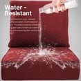 thumbnail image 6 of Opohoro Outdoor Deep Seat Cushion Set, 24"x22"x6", Water Resistant & UV Resistant Comfortable Furniture Cushions for Patio Chair, Sofa, Loveseat, 6 of 12