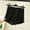 Black, variant on Endives Summer Women's Short Sleepwear Plus Size Solid Color High Waisted Loose Wide Leg Shorts Loungewear Pajama Short