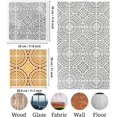 thumbnail image 2 of Plantilla de mosaico Holtz para pintar, 30 x 30 cm, reutilizable, con círculos geométricos. Plantilla para dibujo, manualidades y pintura., 2 of 9