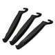 thumbnail image 3 of 6x Bike Bicycle Detachable Wheel Tire Levers Repair Tool High Quality Plastic Black Hardened Banmo, 3 of 5
