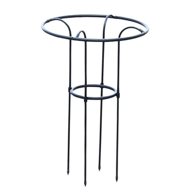 maskred Plant Climbing Support Trellis 70 cm Iron Pipe Plastic Tomato Cage
