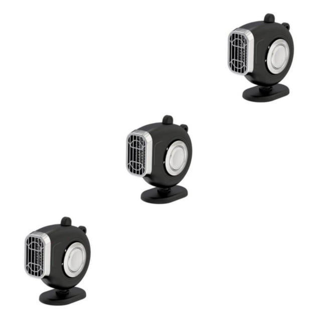 mmirethe Air Heater Windshield Portable Car Defroster Heating Fan Demister Heater 3Set