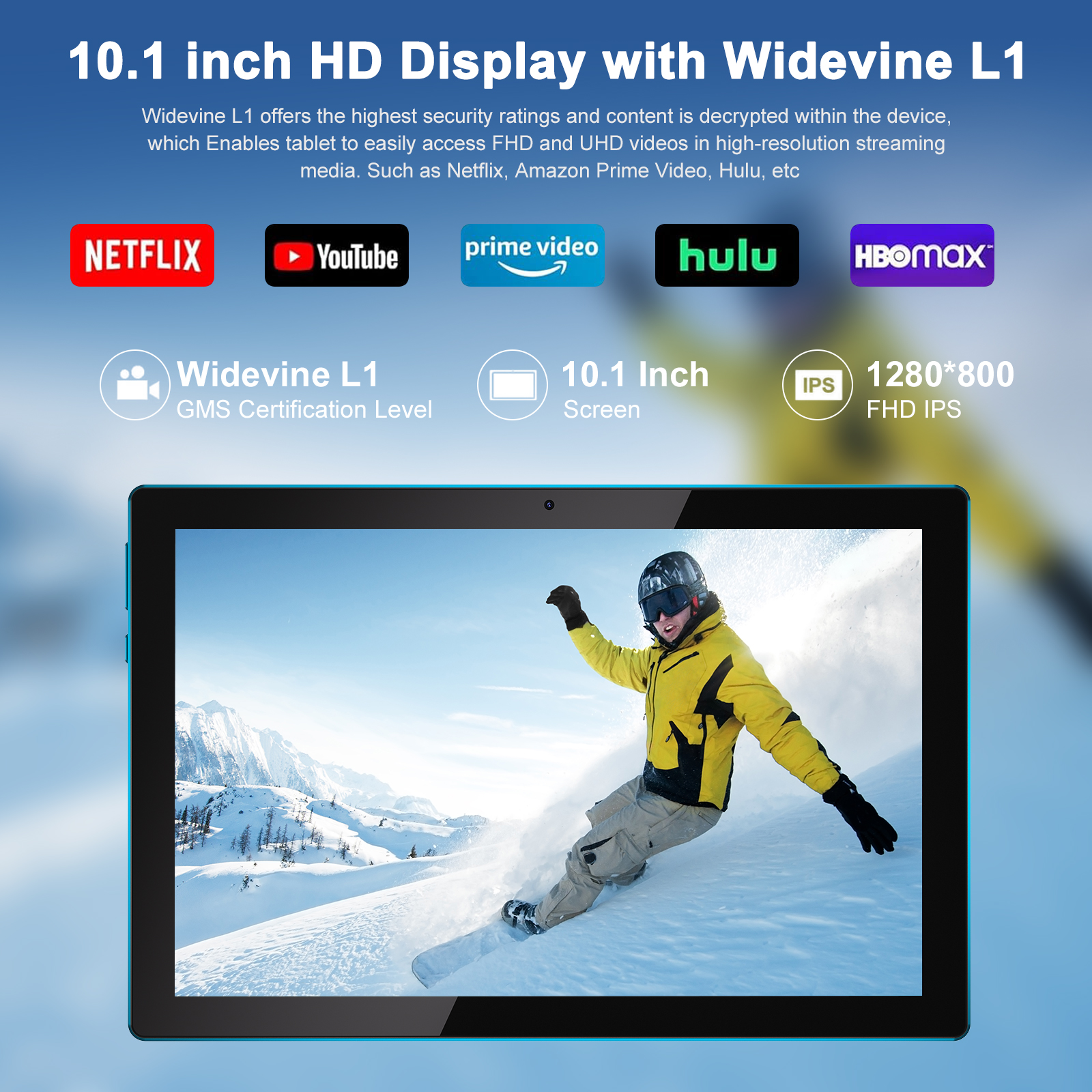 Android 15 Tablet 2 in 1 Tablets 10 Inch Tablet with Keyboard Mouse Case Protective Stylus 10.1" Tab 8GB+64GB Support 1TB Expansion 2MP+8MP Dual Camera 6000mAh Battery Bluetooth WIFI-6, Navy