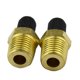 thumbnail image 1 of Paquete de 4-30 pares 1/4 NPT Válvula de llenado del del compresor de aire de latón niquelado 10 piezas Sunnimix Válvula del tanque de aire, 1 of 6