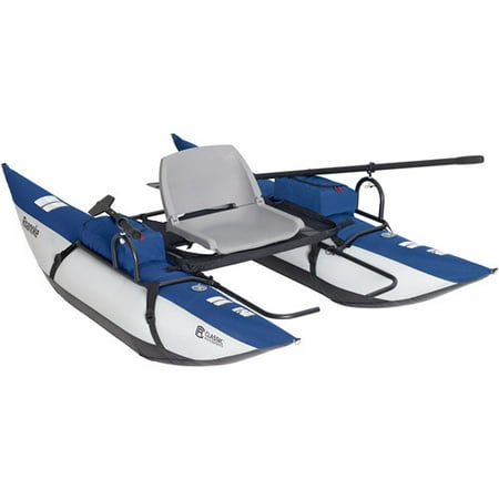 Classic Accessories Roanoke 1-Person Fishing Pontoon (Best First Fishing Boat)