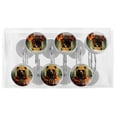 thumbnail image 5 of HemaKayy 12 Pcs Decorative Shower Curtain Hooks - Stainless Steel Rings for Bathroom Decor - Easy Glide & Secure Hold - Perfect Decoration for Bathroom Shower Rods - Animal Bear, 5 of 5