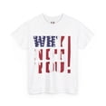 thumbnail image 3 of DJH Apparel | Why Not You! US Flag Unisex Heavy Cotton Tee, 3 of 4