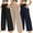 Black + Khaki + Navy Blue, variant on MLDRA 3 Pack Women's Wide Leg Pants with Pockets - Casual Loose Sweatpants Yoga Trouser Pants Sweat Palazzo Lounge Pajama Pants