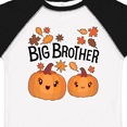 thumbnail image 4 of Inktastic Big Brother Pumpkins with Fall Leaves Boys Toddler T-Shirt, 4 of 5