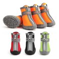 thumbnail image 3 of Zapatos impermeables antideslizantes para perros, botas para caminar, calcetines transpirables para gatos, patas de accesorios para mascotas, 4 unidades por juego, 3 of 4