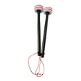 thumbnail image 4 of Mazo de tambor Hugo 2 Piezas de fieltro Accesorios de instrumentos de percusión 325 cm gris rojo, 4 of 10