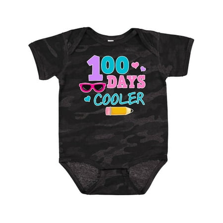 

Inktastic 100 Days Cooler in Pink Gift Baby Girl Bodysuit