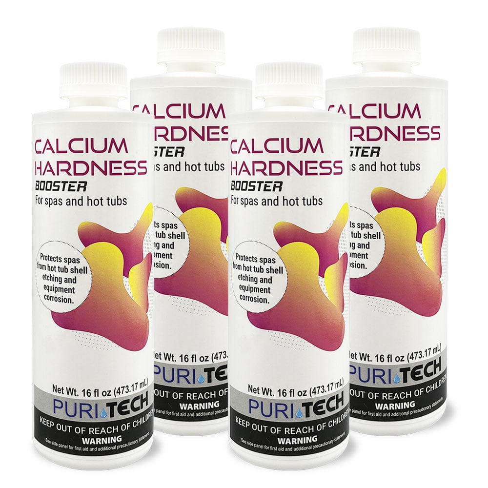 Puri Tech Spa Calcium Hardness Booster 4 Pack Increases Calcium