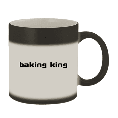 

Baking King - 11oz Magic Color Changing Mug Matte Black
