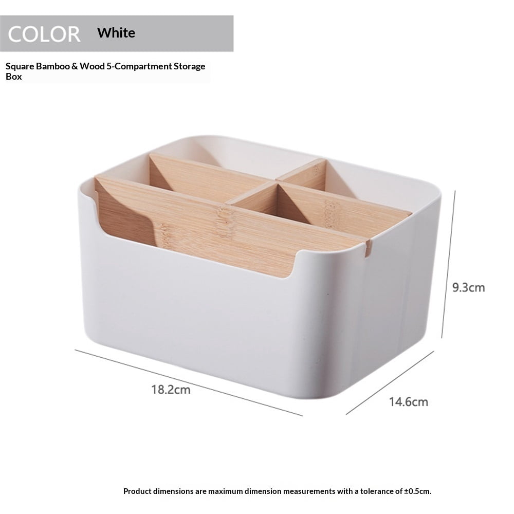 Desk Organizer, Remote Holder for Table, Modern Office Controller Pen Phone Holder Organizer, Stylish Caddy and Storage Accessories for Bedside Nightstand Desktop Coffee Table
