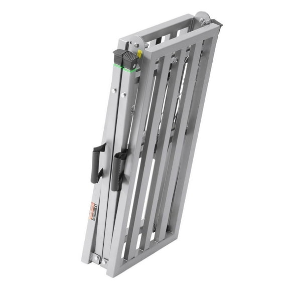 Portable Scaffolding Platform - 800 lb Capacity - Adjustable Work Platform - Folding Steel Scaffold for Home & Construction - Quick Setup