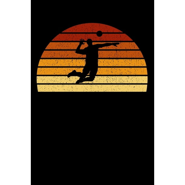 Volleyballspieler Notizbuch A5 Kariert 108 Seiten Vintage Sonne Volleyball Notizheft Geschenk F R Volleyballspieler Walmart Com Walmart Com