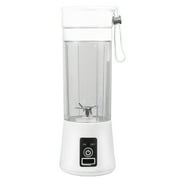 Mini Fruit Juicer Cup,Personal Small Electric Juice Mixer Machine with USB Rechargeable 2200mAh Battery Powered,Pink