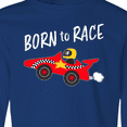 thumbnail image 4 of Inktastic Born to Race- Red Race Car Long Sleeve Youth T-Shirt, 4 of 5