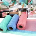 thumbnail image 3 of 4 Roll of 200 Disposable Cleaning Cloth,Multi-Purpose Manual Wipe, 3 of 5