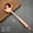 Large Spoon 32cm, variant on Wollet 99.9% Pure Copper Spatula , Frying Shovel, Leaking Spoon, Stir Frying Vegetable Shovel, Solid Copper Kitchen Utensils Set, Complete Set of Cookware