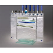 Judaica Kingdom SB-GMEN-JM52 Handmade Glass Menorahs - Millenium Tall