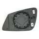 thumbnail image 2 of Reemplazo de vidrio del espejo retrovisor derecho del lado del pasajero, vidrio blanco calefaccionado con respaldo, compatible con BMW Serie 1, 2 of 6