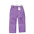 thumbnail image 2 of Purple Snow Pants for Toddlers and Kids, Size Medium, 2 of 3