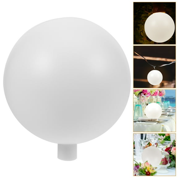 Raindrops Durable Plastic Lampshade, White, for Pendant and Ceiling Lamps, Warm Light