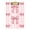 Gold, variant on Vertical Pink Stripes with Bows Acrylic Clipboard Drawing Board with Hook Writing Pad File Storage A4 Size Silver 12.5" x 9"