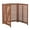 Louver - Brown, variant on BOFANG 3-Panel Air Conditioner Fence, Outdoor Privacy Screen 38" H Fir Wood,Louver - Grey