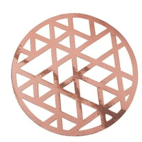 Rose Gold Laser-Cut Chargers, Party Supplies, Wedding, 24 Pieces
