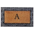 thumbnail image 1 of Home & More 10002SILVA Paillasson Monogramme Argent Prestige (Lettre A), 1 of 1