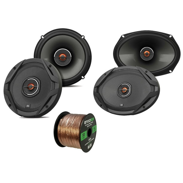 2x JBL 6.5" 2Way GX Series 360Watt Coaxial Car Audio Loud Speakers